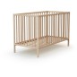Lit bébé - 60 x 120 cm - WEBABY - ONE - Hetre brut