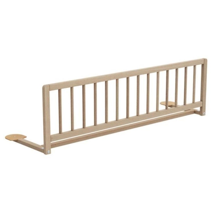 Barriere de lit - WEBABY - SIDO - 117 cm - Hetre brut