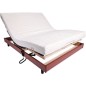 Ensemble relaxation matelas + sommier électrique 140x190 - Mousse - Ferme - TALCA Fabrication française Ensemble relaxation matelas + sommier électrique 140x190 - Mousse - Ferme - TALCA Fabrication française
