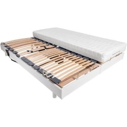 Ensemble relaxation matelas + sommiers électriques 2x70x190 - Mousse