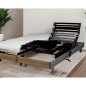 Ensemble relaxation Matelas + sommier 2x80x200cm MERIDA - Chene clair - 14cm - Ferme