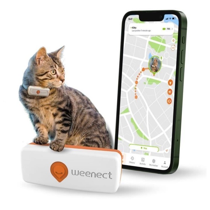 Traceur GPS pour Chat - Weenect XS (White Edition 2023) Traceur GPS pour Chat - Weenect XS (White Edition 2023)