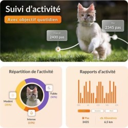 Traceur GPS pour Chat - Weenect XS (White Edition 2023)