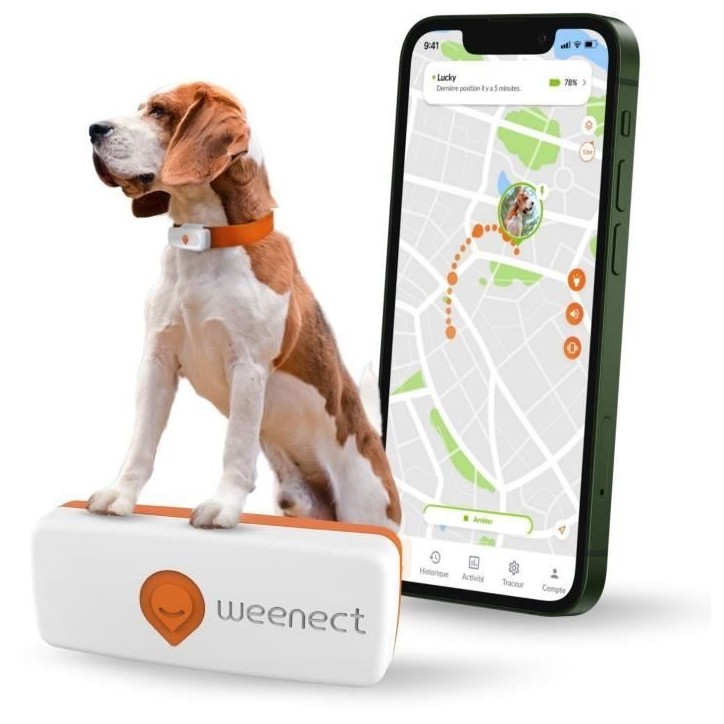 Traceur GPS pour Chien - Weenect XS (White Edition 2023) Traceur GPS pour Chien - Weenect XS (White Edition 2023)