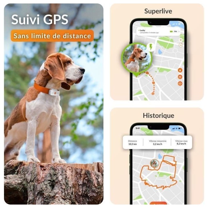 Traceur GPS pour Chien - Weenect XS (White Edition 2023) Traceur GPS pour Chien - Weenect XS (White Edition 2023)