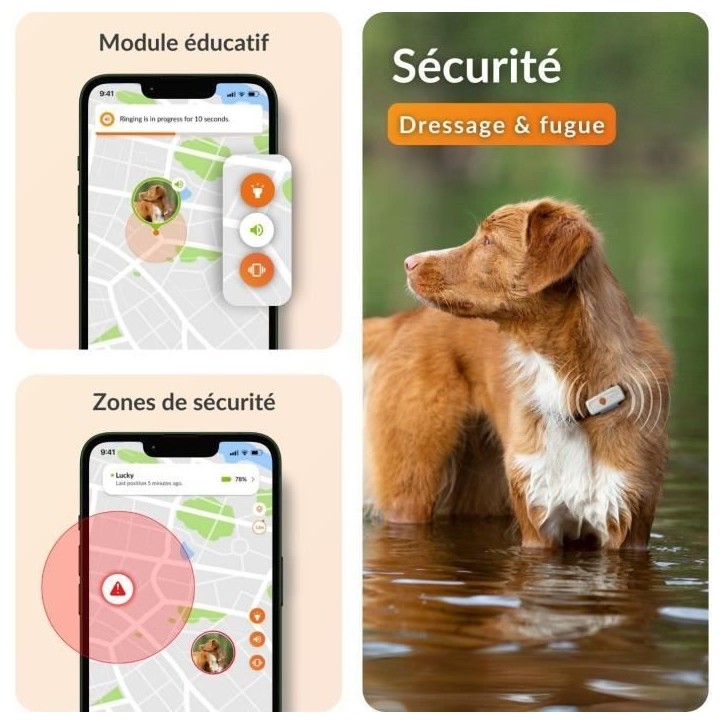 Traceur GPS pour Chien - Weenect XS (White Edition 2023) Traceur GPS pour Chien - Weenect XS (White Edition 2023)