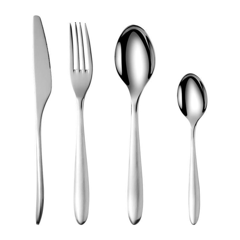 Ménageres - ARTHUR MARTIN - AM0211 - 24 pieces - Acier inoxydable - F Ménageres - ARTHUR MARTIN - AM0211 - 24 pieces - Acier inoxydable - F