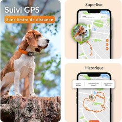 Traceur GPS pour Chien - Weenect XS (Black Edition 2023)
