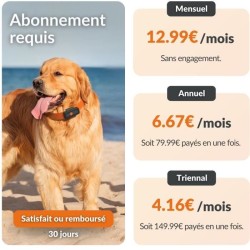 Traceur GPS pour Chien - Weenect XS (Black Edition 2023)