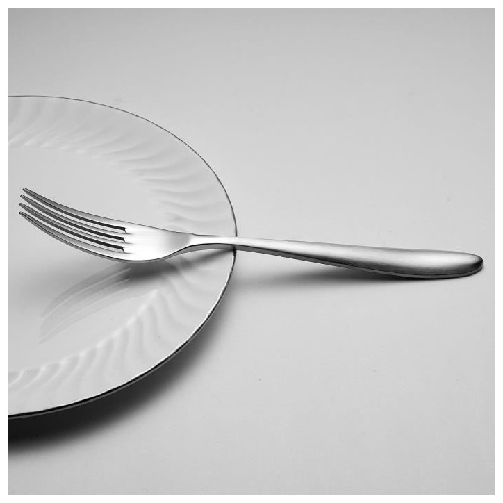 Ménageres - ARTHUR MARTIN - AM0211 - 24 pieces - Acier inoxydable - Finition miroir poli
