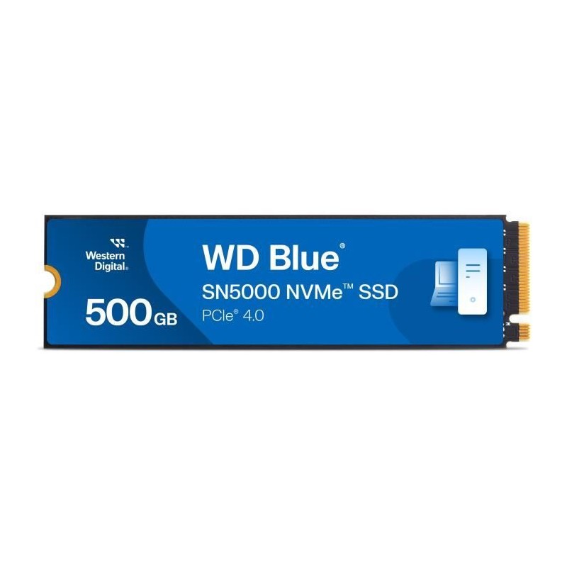 WESTERN DIGITAL - WDS500G4B0E - Disque dur SSD Interne - 500 Go - WD WESTERN DIGITAL - WDS500G4B0E - Disque dur SSD Interne - 500 Go - WD