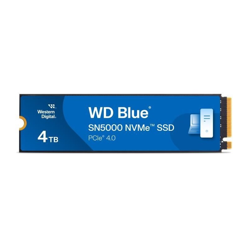 WESTERN DIGITAL - WDS400T4B0E - Disque dur SSD Interne - 4 To - WD B WESTERN DIGITAL - WDS400T4B0E - Disque dur SSD Interne - 4 To - WD B