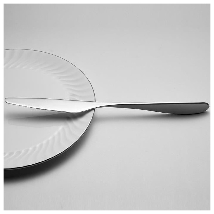 Ménageres - ARTHUR MARTIN - AM0211 - 24 pieces - Acier inoxydable - Finition miroir poli