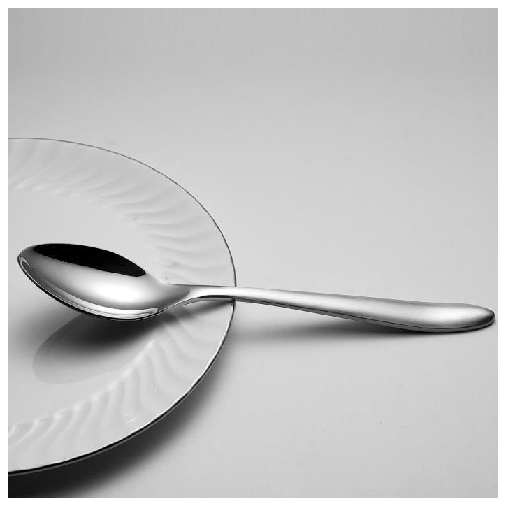 Ménageres - ARTHUR MARTIN - AM0211 - 24 pieces - Acier inoxydable - Finition miroir poli