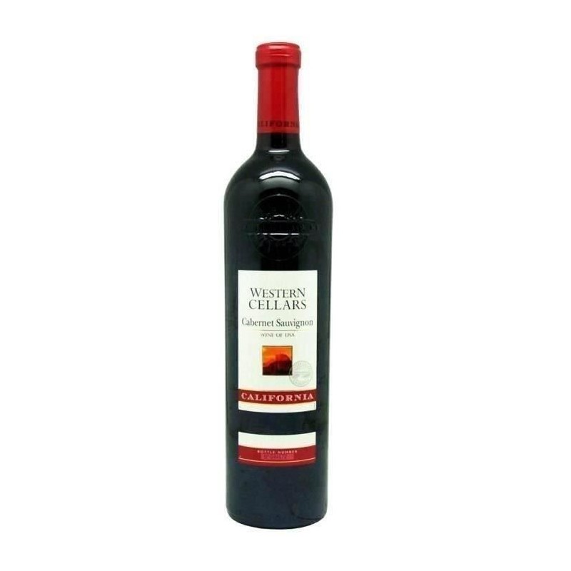 Western Cellars Cabernet Sauvignon - Vin rouge de Californie 2023 Western Cellars Cabernet Sauvignon - Vin rouge de Californie 2023