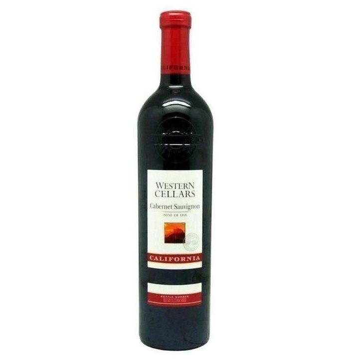 Western Cellars Cabernet Sauvignon - Vin rouge de Californie 2023