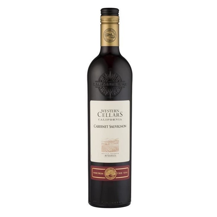 Western Cellars Cabernet Sauvignon - Vin rouge de Californie 2023