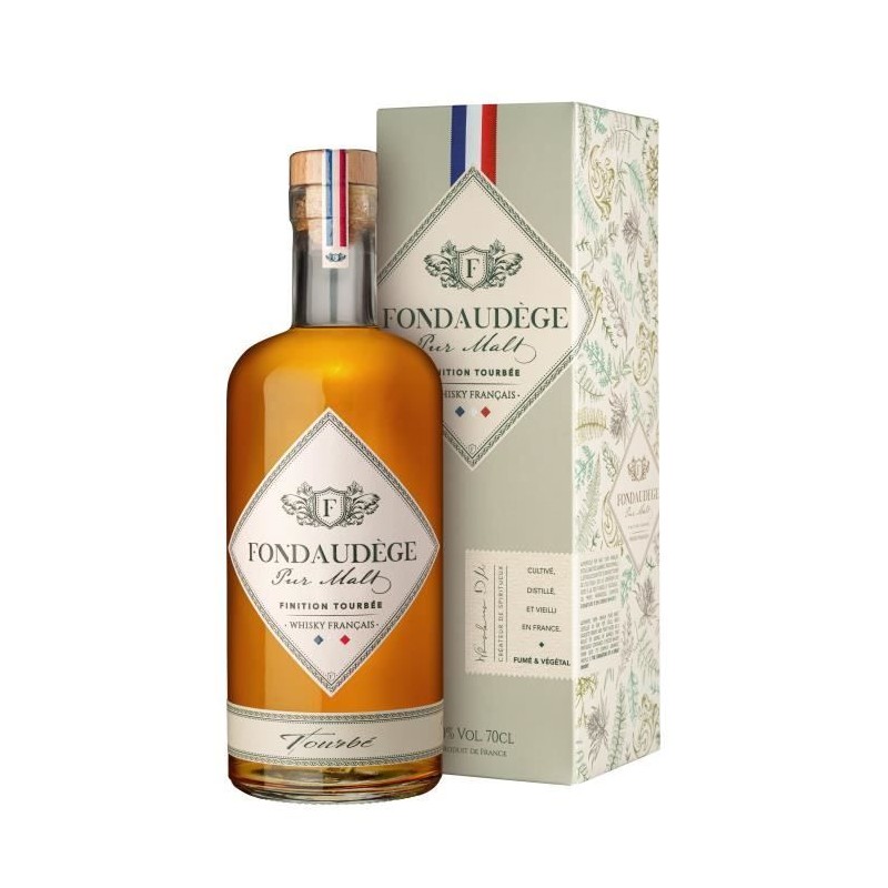 Fondaudege - Pure Malt - Whisky - 40,0% Vol. - 70 cl - Etui Fondaudege - Pure Malt - Whisky - 40,0% Vol. - 70 cl - Etui