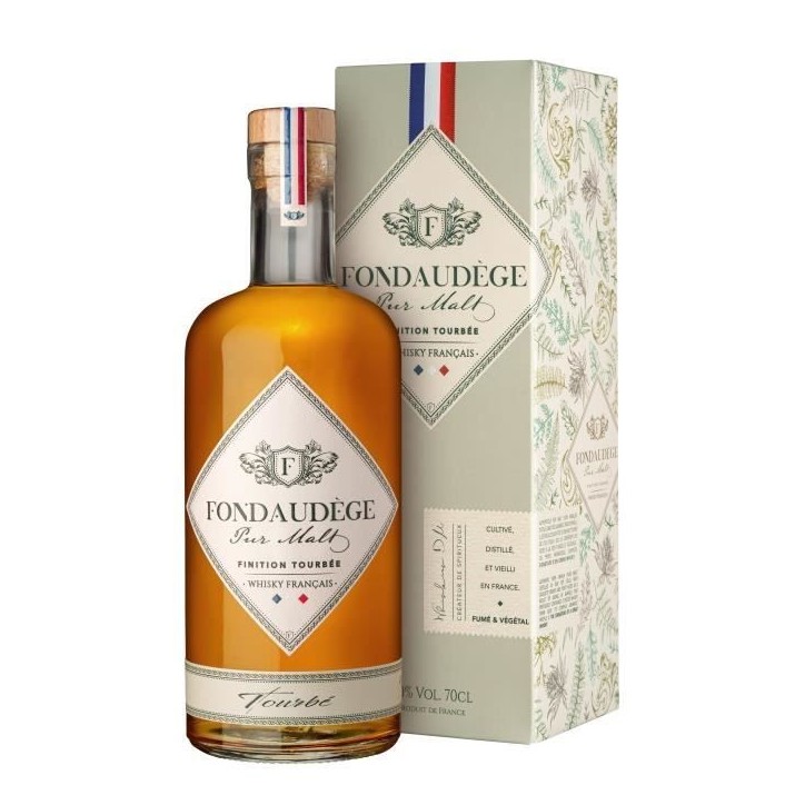 Fondaudege - Pure Malt - Whisky - 40,0% Vol. - 70 cl - Etui
