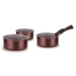 Set de 3 casseroles - ARTHUR MARTIN - AM1088 - Tout feux dont inductio