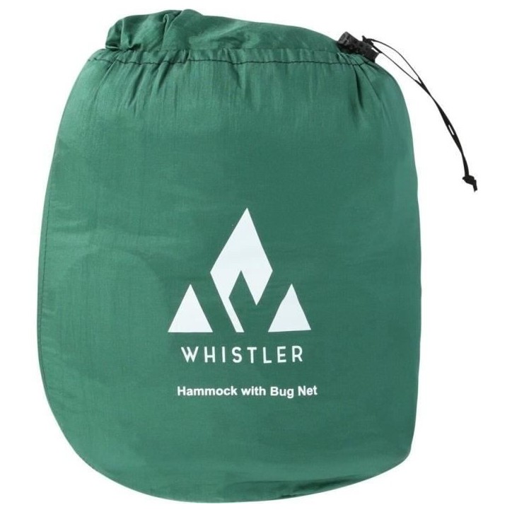 Hamac - WHISTLER - Tongass - Avec moustiquaire - Nylon et polyester - Léger et confortable Hamac - WHISTLER - Tongass - Avec moustiquaire - Nylon et polyester - Léger et confortable