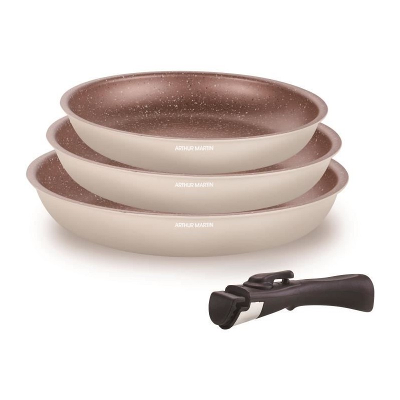 Batterie de cuisine - Tous feux dont induction - ARTHUR MARTIN - AM475 Batterie de cuisine - Tous feux dont induction - ARTHUR MARTIN - AM475