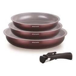 Set de 3 poeles - ARTHUR MARTIN - AM8866 - Tous feux dont induction -