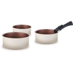 Set de 3 casseroles ARTHUR MARTIN - AM2655 - 16-18-20 cm + 1 poignée