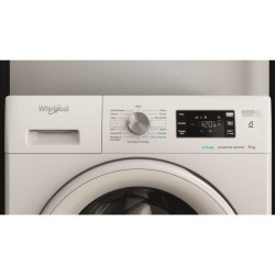 Lave-linge hublot WHIRLPOOL FFBS8469WVFR FreshCare - 8 kg - Induction