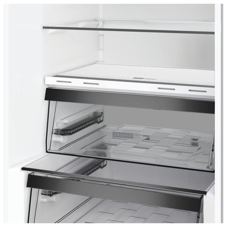 Réfrigérateur combiné - WHIRLPOOL - WHK26363XP6E - 2 portes - 316 L - Classe C - 59,5 x 66,3 x 203,5 cm - Inox