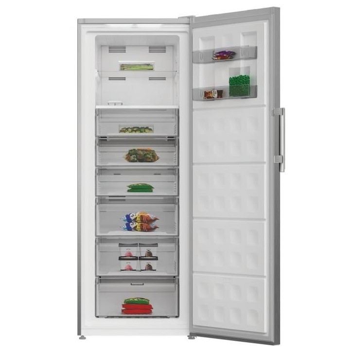 Congélateur armoire - WHIRLPOOL - WHFF6403X4E - 404 L - 6 tiroirs - Classe E - Total No Frost - Inox Congélateur armoire - WHIRLPOOL - WHFF6403X4E - 404 L - 6 tiroirs - Classe E - Total No Frost - Inox