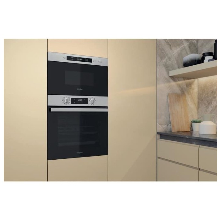 Four micro-ondes encastrable - HOTPOINT - MBNA900X - Inox - 22 L