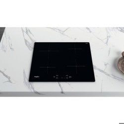 Plaque induction - WHIRLPOOL - WSQ2160NE - 4 foyers/boosters - 7200 W
