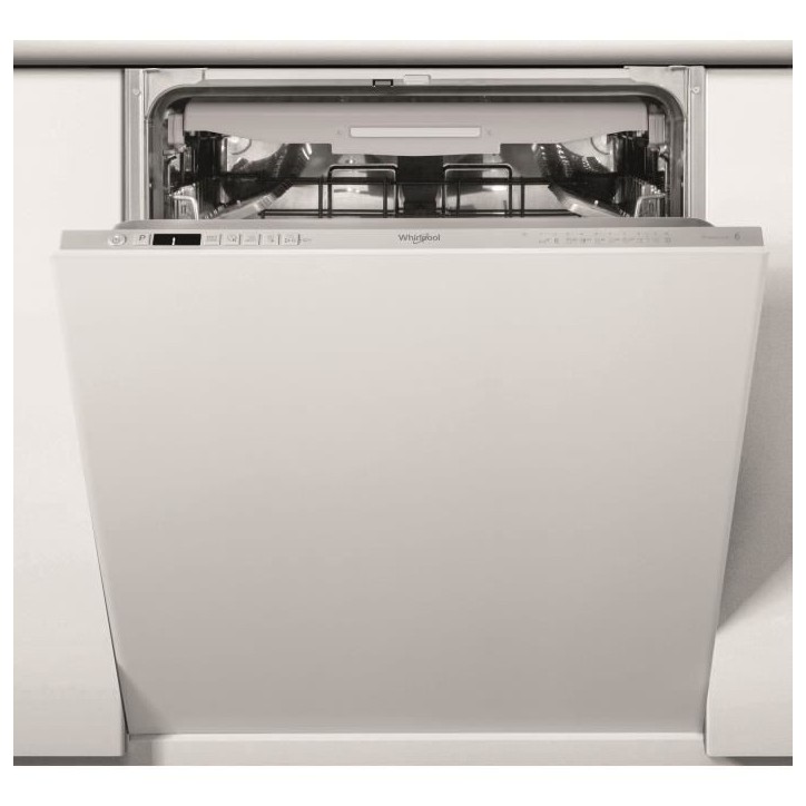 Lave-vaisselle tout encastrable WHIRLPOOL WKCIO3T133PFE 6eme Sens - 14 couverts - Induction - 43 dB - tiroir a couverts