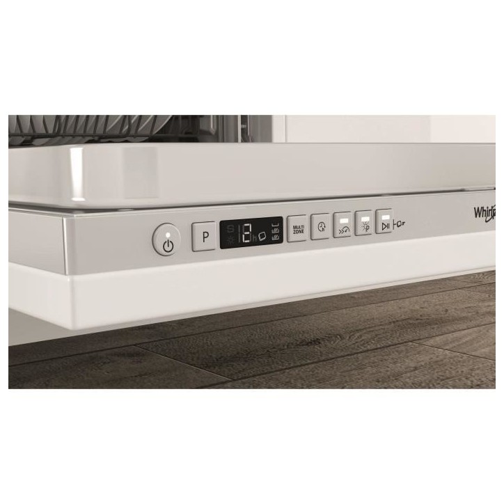 Lave-vaisselle tout encastrable WHIRLPOOL WKCIO3T133PFE 6eme Sens - 14 couverts - Induction - 43 dB - tiroir a couverts
