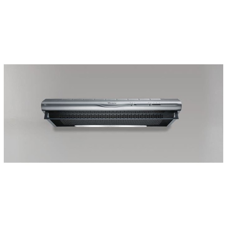 Hotte encastrable visiere Hood2GO - WHIRLPOOL - WCN65FLXH2G - Inox - Classe D - 13,2 x 56,4 x 59,5 cm Hotte encastrable visiere Hood2GO - WHIRLPOOL - WCN65FLXH2G - Inox - Classe D - 13,2 x 56,4 x 59,5 cm