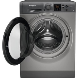 Lave-linge hubot HOTPOINT NSWM946GGFR - 9 kg - Induction - L60cm - 140