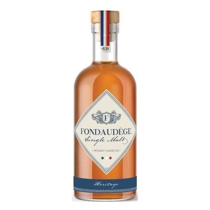 Fondaudege - Héritage - Single Malt - Whisky français - 40.0% Vol. - 70 cl sous étui