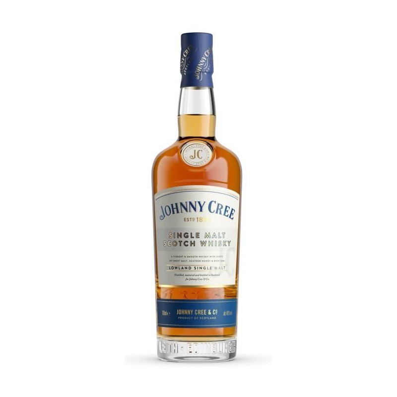 Johnny Cree - Lowland Single Malt - Whisky - 40,0% Vol. - 70 cl Johnny Cree - Lowland Single Malt - Whisky - 40,0% Vol. - 70 cl