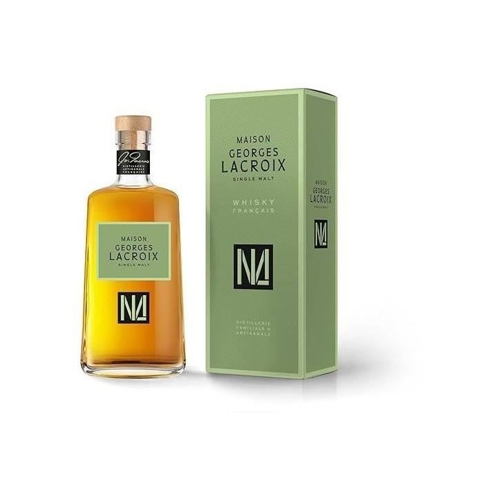 Maison Georges Lacroix - Single Malt - Whisky - 40,0% Vol. - 50 cl - Etui