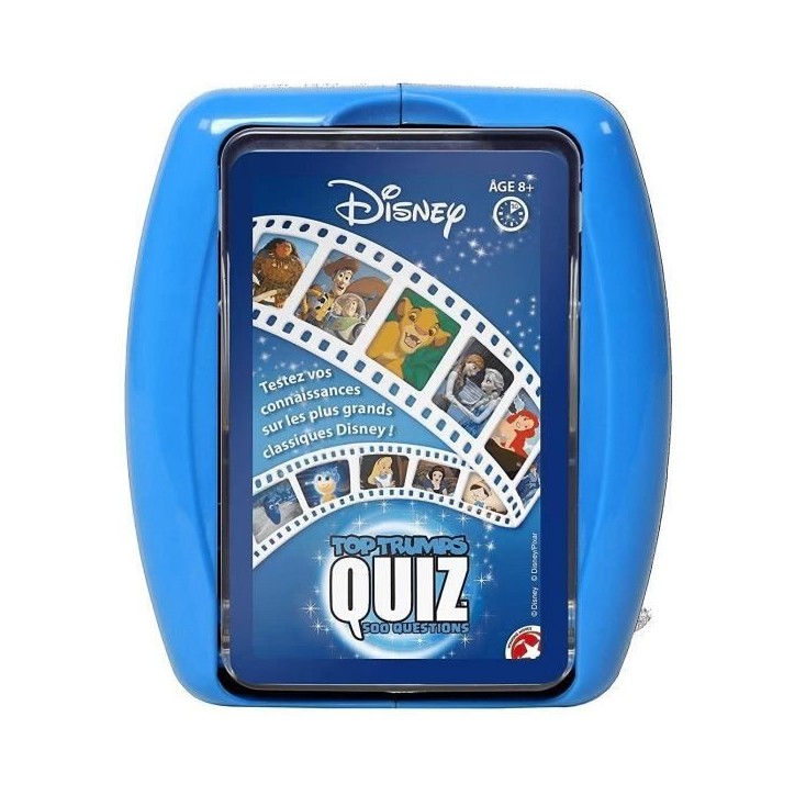 Quiz Disney 500 questions, Jeu de questions dans l'univers Disney, Des 8 ans
