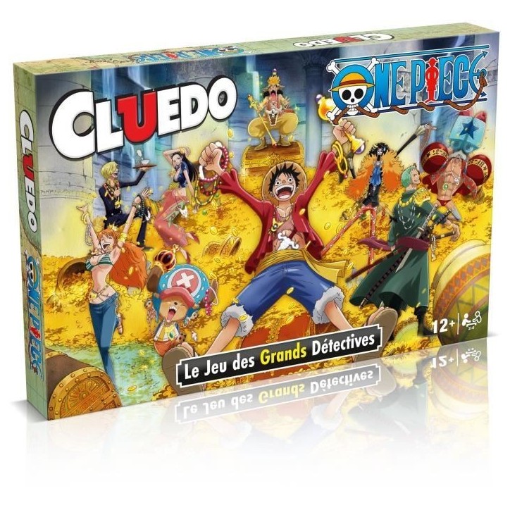 Jeu de société - WINNING MOVES - Cluedo One Piece - Édition spéciale avec l'équipage de Luffy Jeu de société - WINNING MOVES - Cluedo One Piece - Édition spéciale avec l'équipage de Luffy