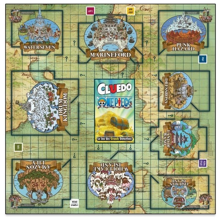 Jeu de société - WINNING MOVES - Cluedo One Piece - Édition spéciale avec l'équipage de Luffy Jeu de société - WINNING MOVES - Cluedo One Piece - Édition spéciale avec l'équipage de Luffy