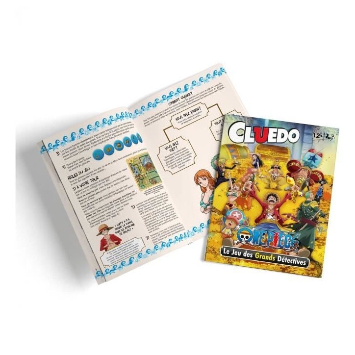 Jeu de société - WINNING MOVES - Cluedo One Piece - Édition spéciale avec l'équipage de Luffy Jeu de société - WINNING MOVES - Cluedo One Piece - Édition spéciale avec l'équipage de Luffy