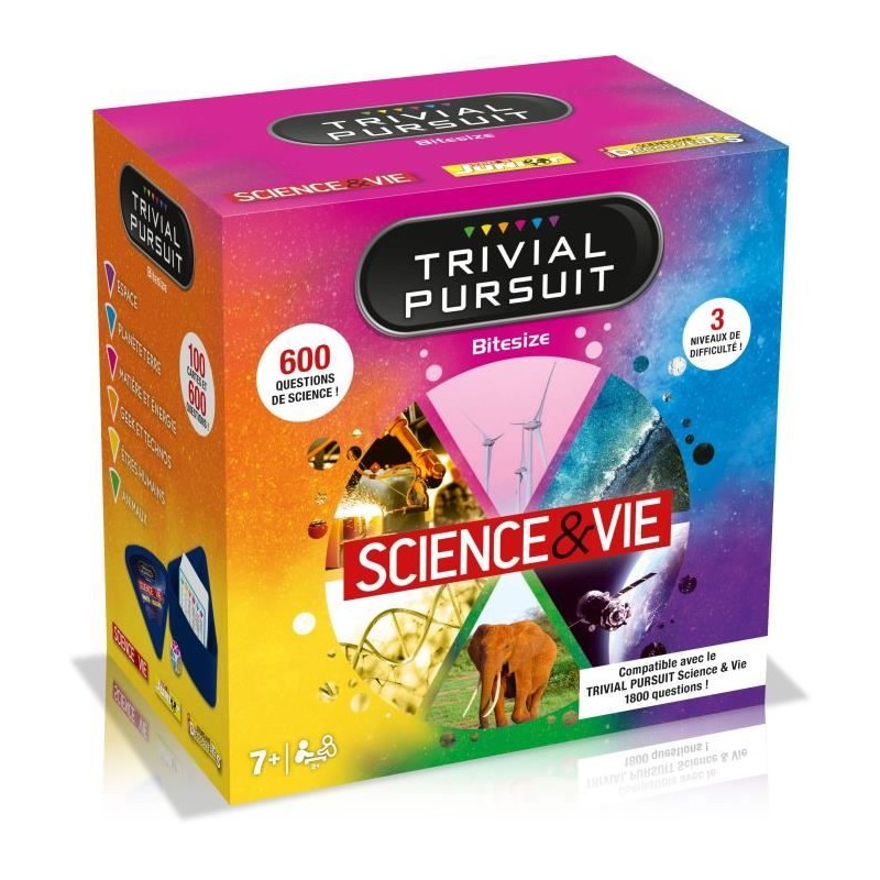 Trivial Pursuit Voyage Science & Vie - Jeu de société - WINNING MOVE Trivial Pursuit Voyage Science & Vie - Jeu de société - WINNING MOVE