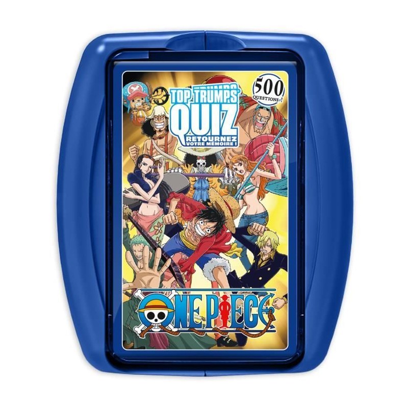 Quiz One Piece - Jeu de quiz - WINNING MOVES - Quiz illustré sur l'un Quiz One Piece - Jeu de quiz - WINNING MOVES - Quiz illustré sur l'un
