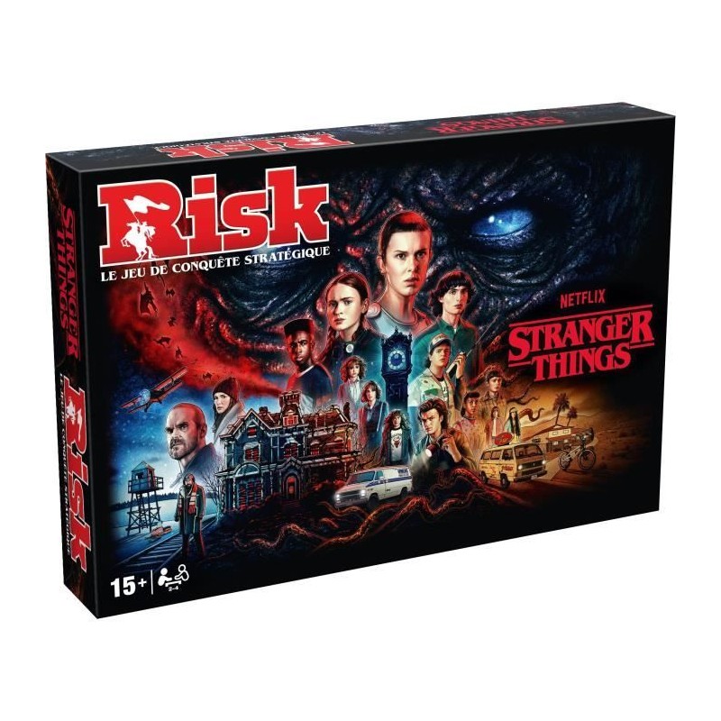 RISK Stranger Things - Jeu de société - WINNING MOVES - Des 15 ans RISK Stranger Things - Jeu de société - WINNING MOVES - Des 15 ans