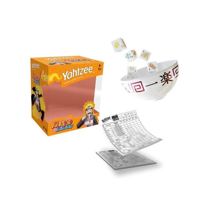 Jeu d'ambiance Winning Moves Yahtzee Naruto Shippuden