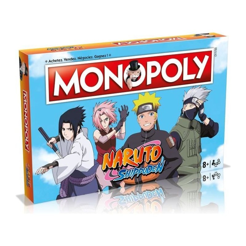 MONOPOLY Naruto - Jeu de société MONOPOLY Naruto - Jeu de société