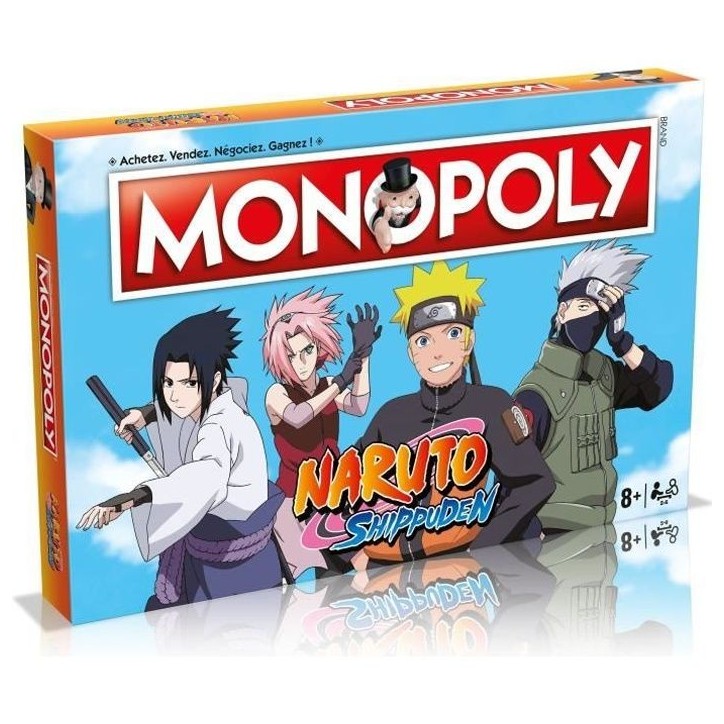 MONOPOLY Naruto - Jeu de société MONOPOLY Naruto - Jeu de société